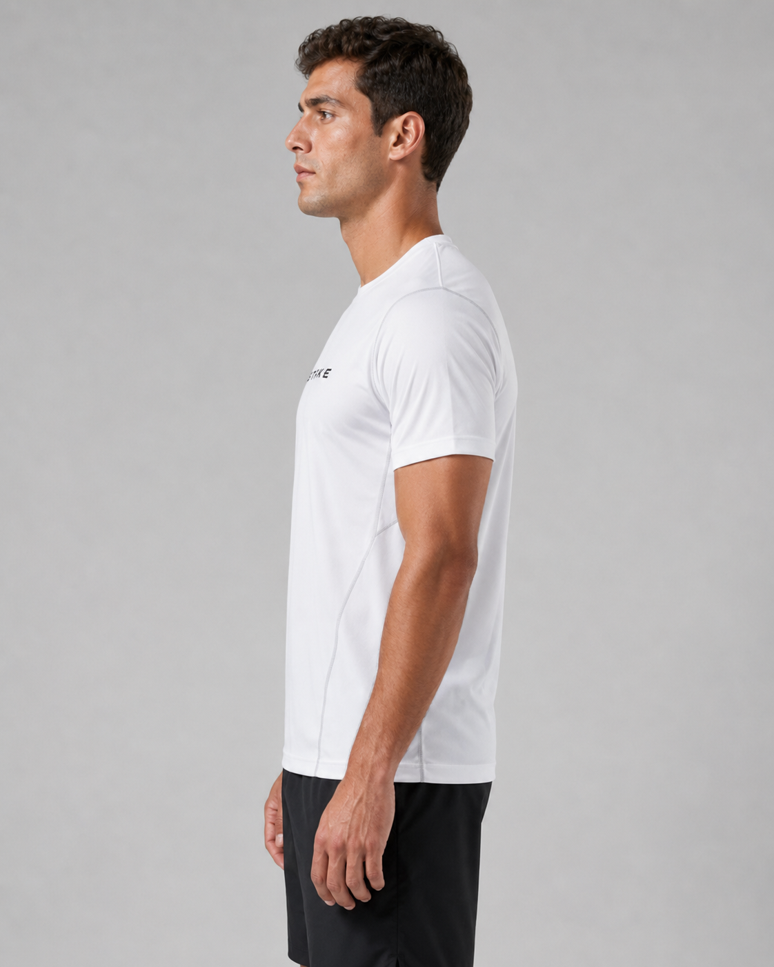 STRKE Athletic Tee -Black Logo