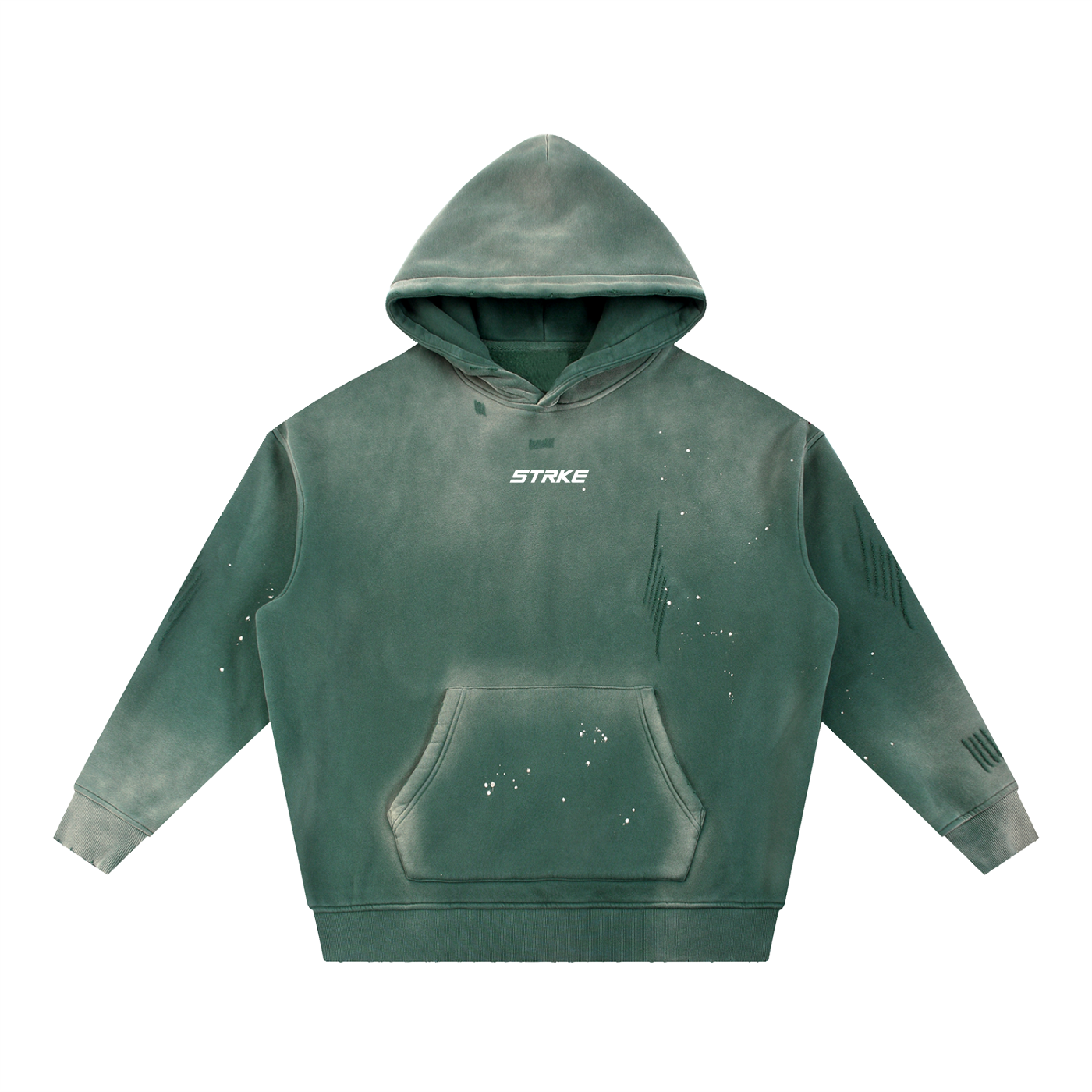 Sun Washed Frayed Hoodie