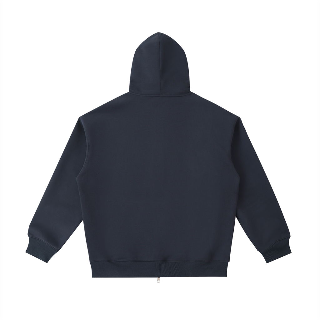 Minimalistic Essential Zip Up Hoodie (Light)