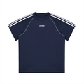 Oversized Contrast Stitch Tee (Dark)