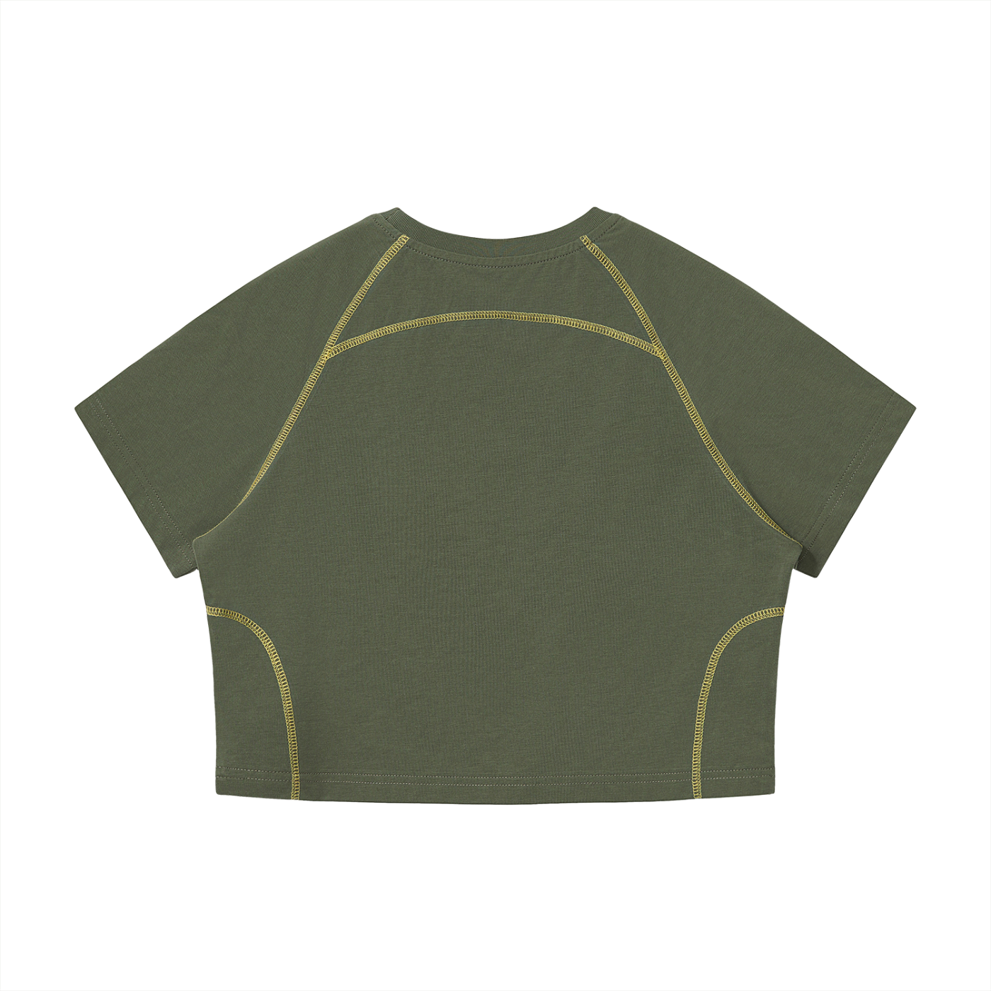 Minimalistic Womens Cropped Atheltic Top (Dark)