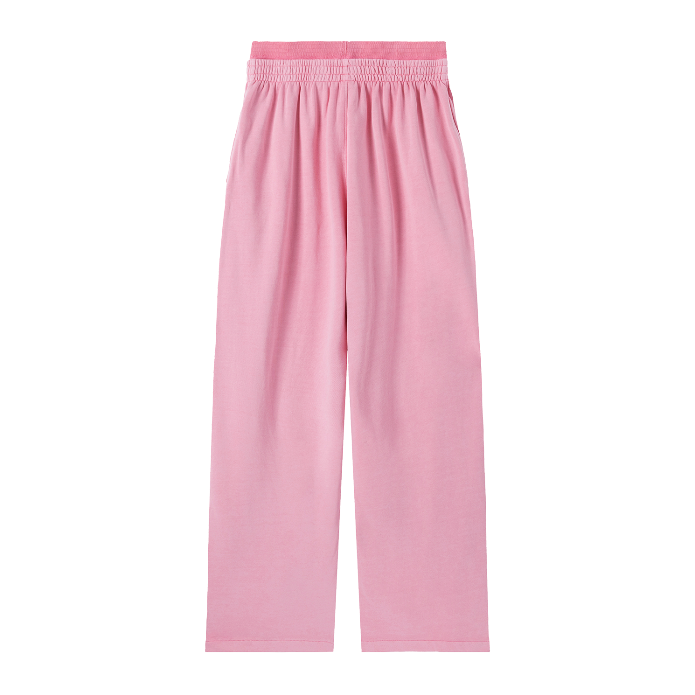 Womens Vintage Washed Waist Pants