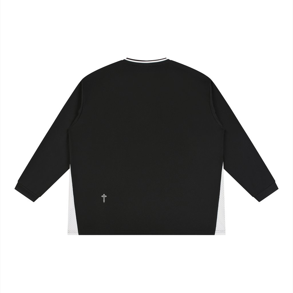 Unisex Color Block Long Sleeve Pump Cover