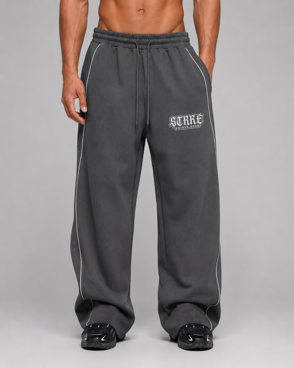 STRKE Saints Club Striped Sweats