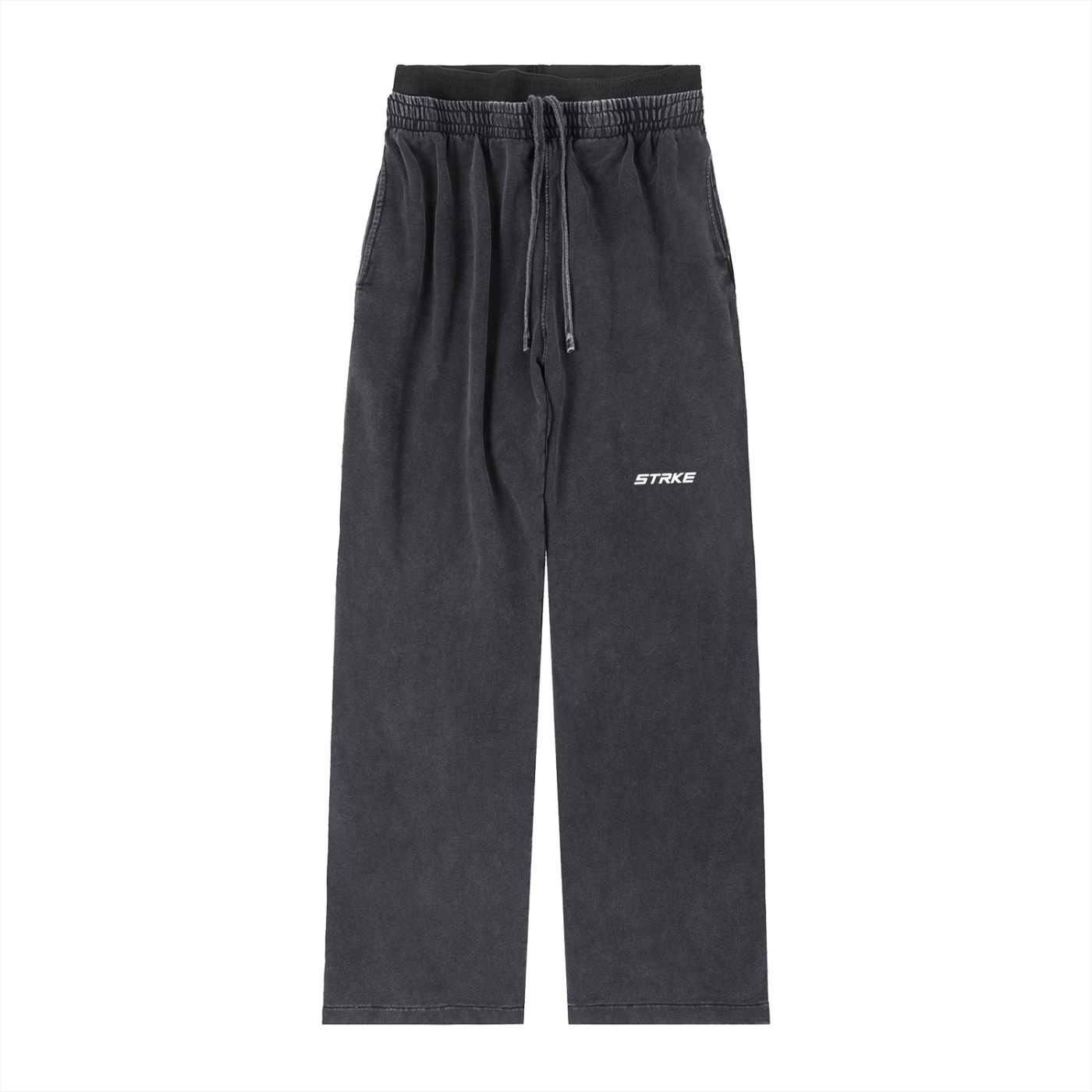 Womens Vintage Washed Waist Pants