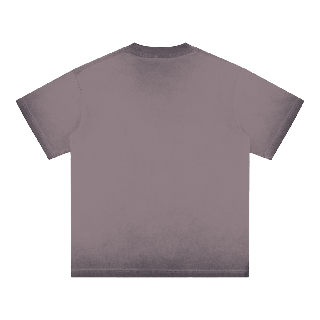 Oversized Sun Fade Cotton Tee