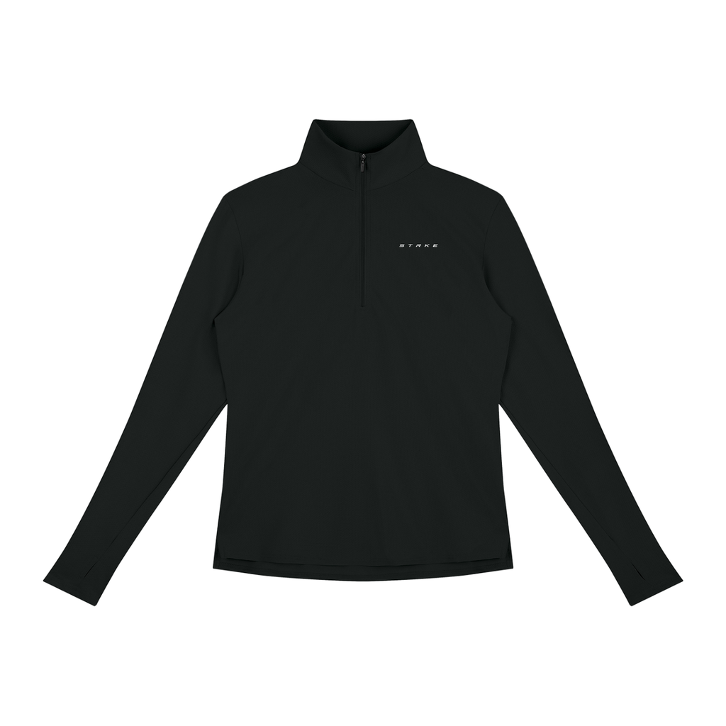 Women's Quarter-Zip Yoga Pullover (Dark)