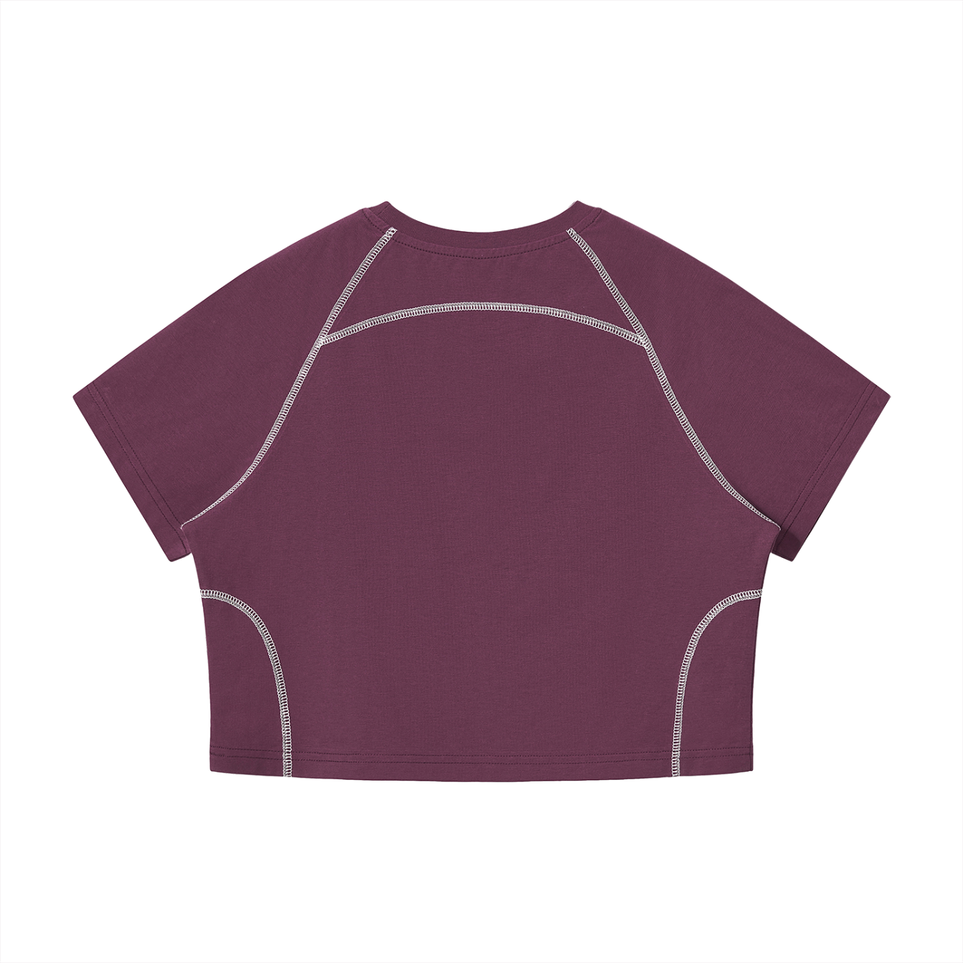 Minimalistic Womens Cropped Atheltic Top (Dark)