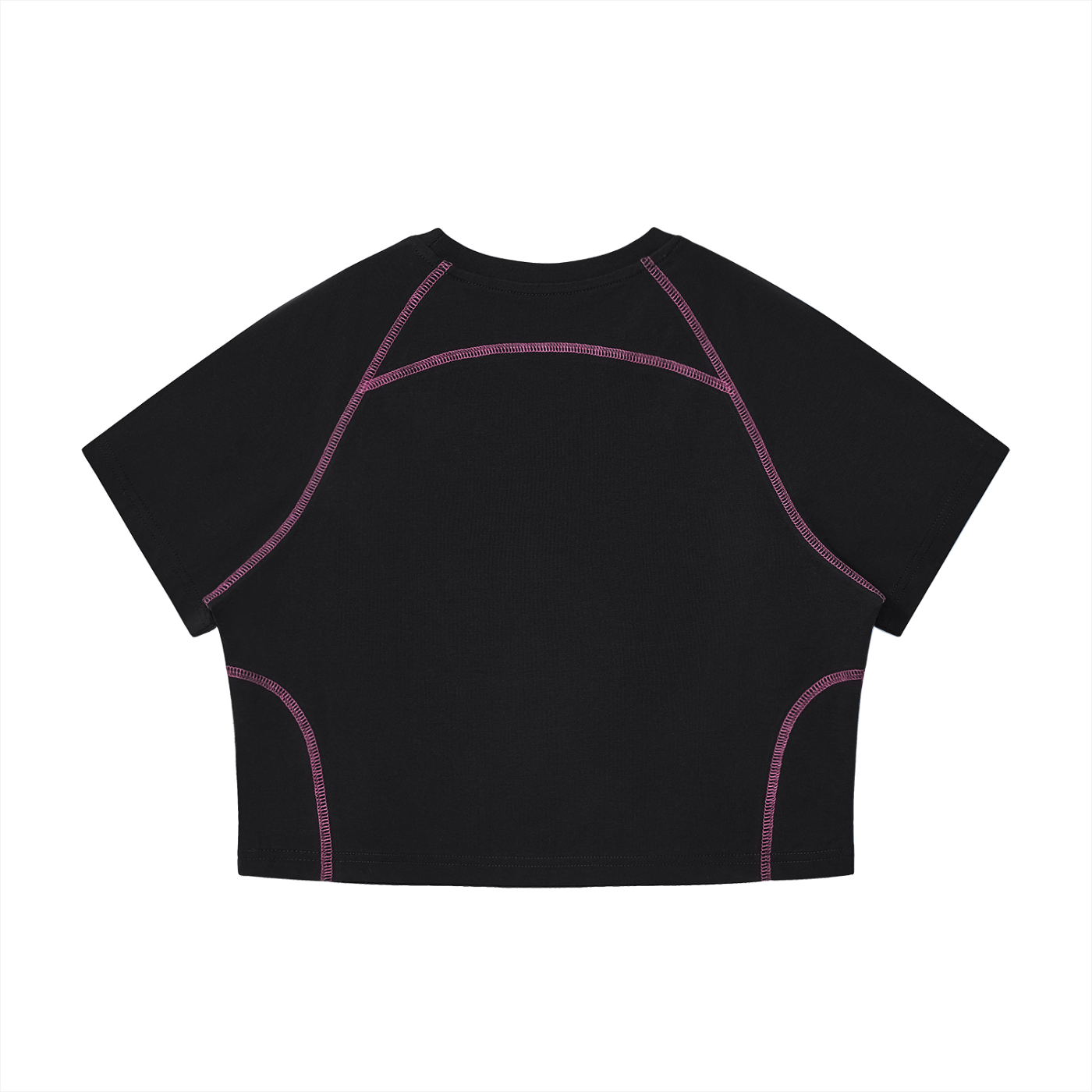 Minimalistic Womens Cropped Atheltic Top (Dark)