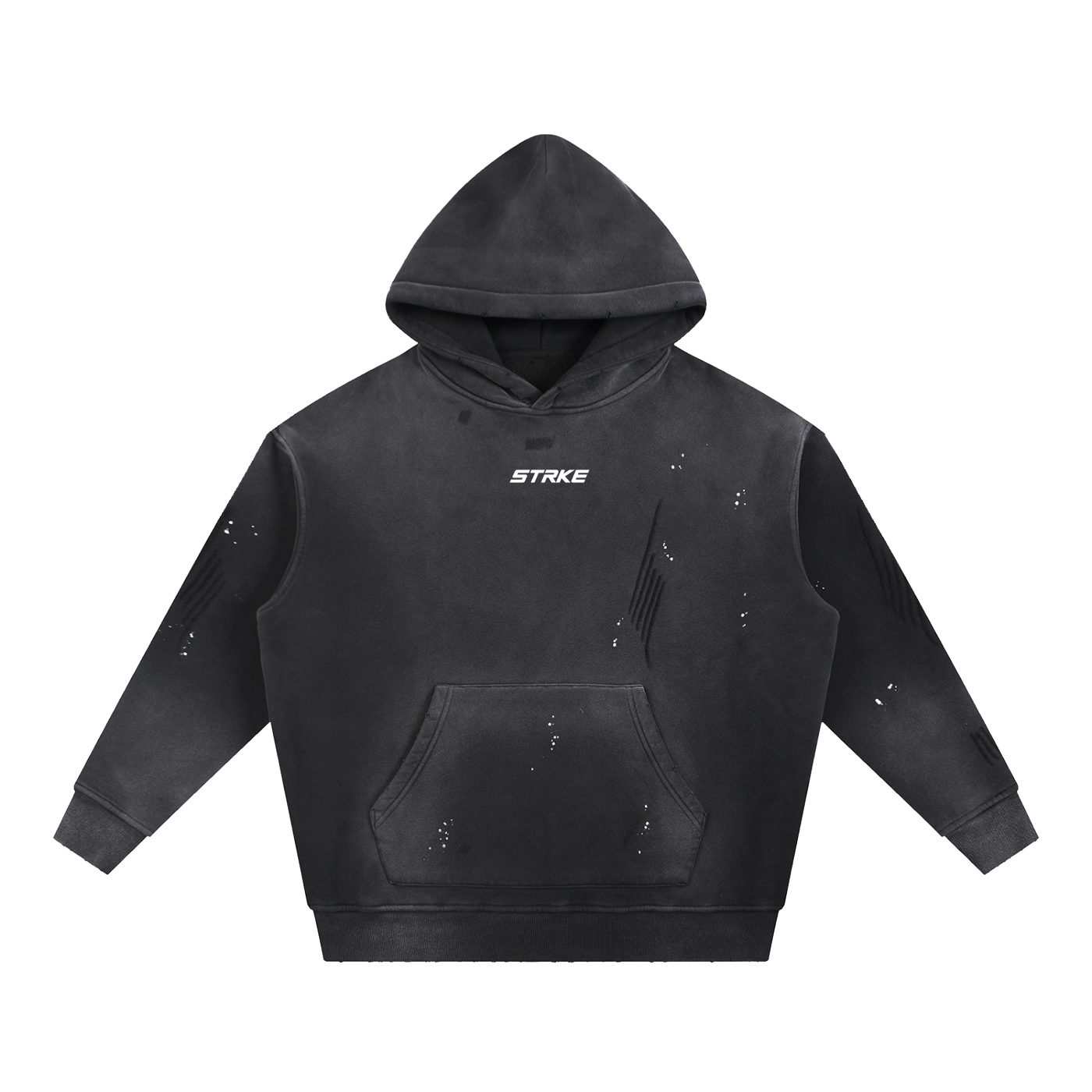 Sun Washed Frayed Hoodie