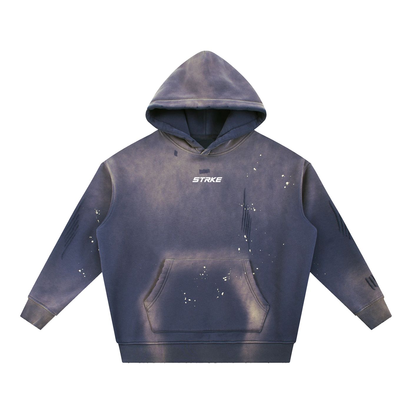 Sun Washed Frayed Hoodie