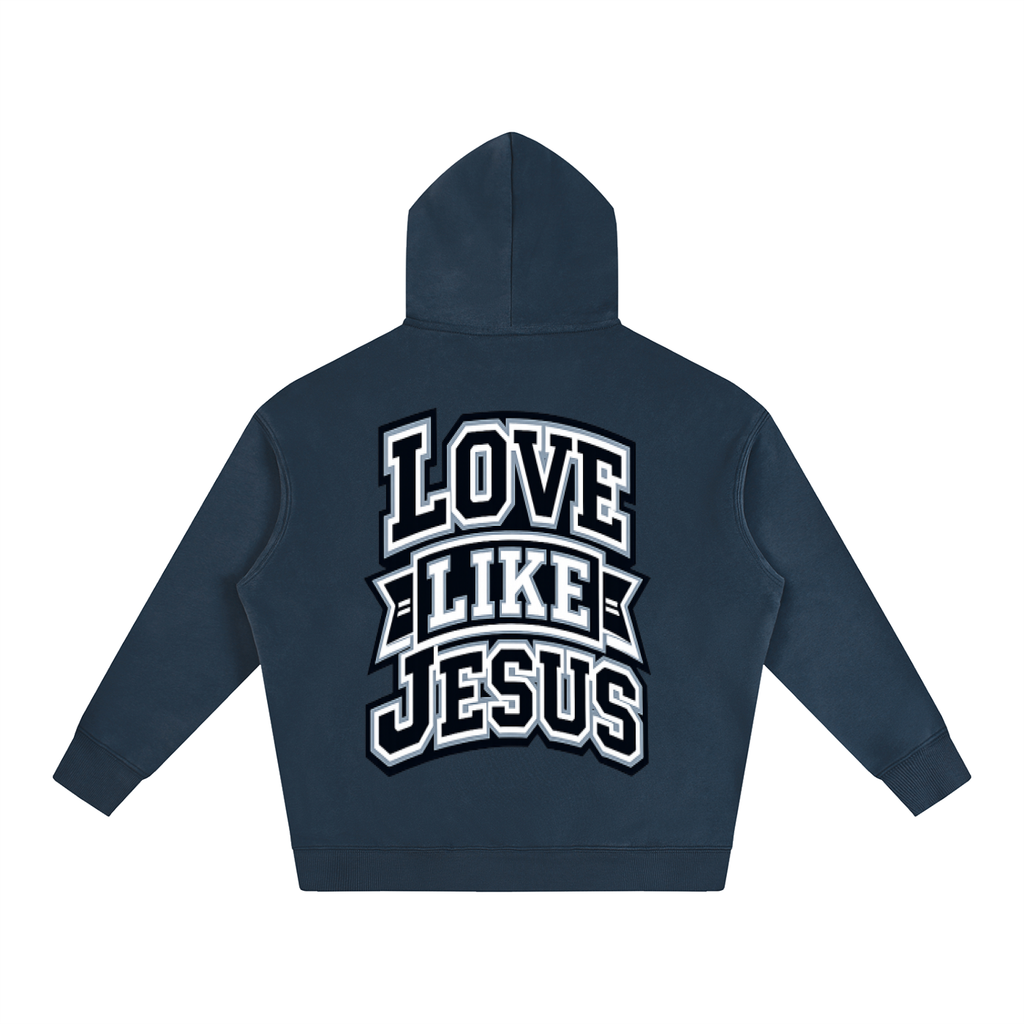 Love Like Jesus Retro Hoodie