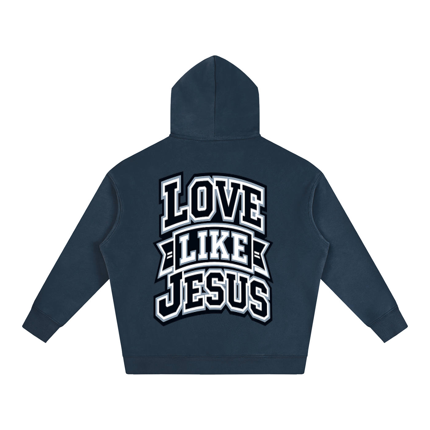 Love Like Jesus Retro Hoodie