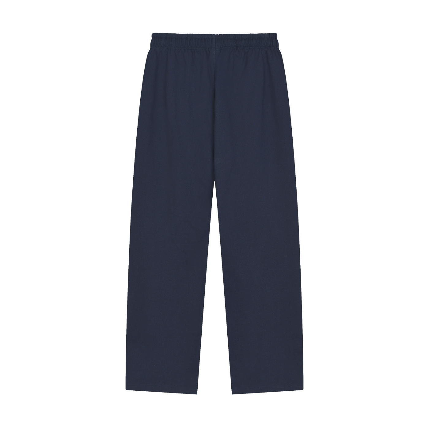 Solid Color Straight-Leg Sweatpants (Dark)