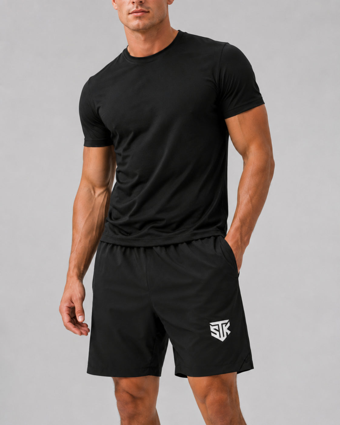 Minimalistic Mens Athletic Shorts