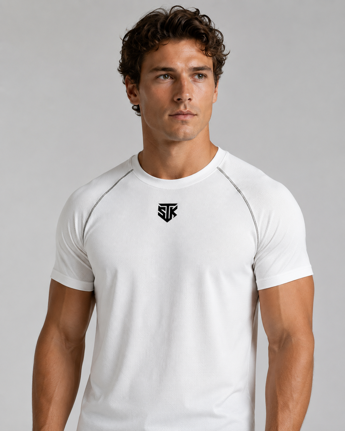 Minimalistic Men’s Light Raglan Performance Tee
