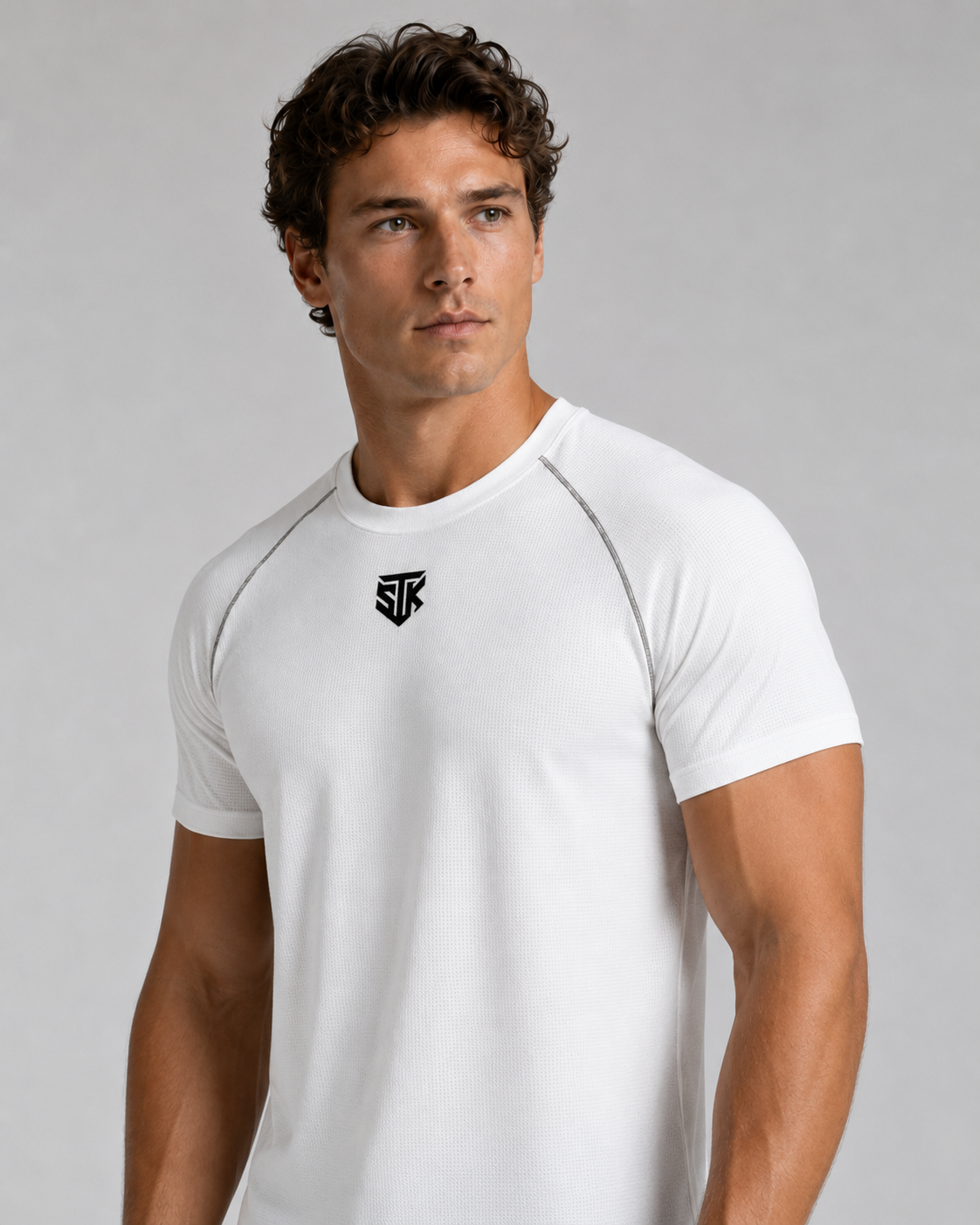 Minimalistic Men’s Light Raglan Performance Tee