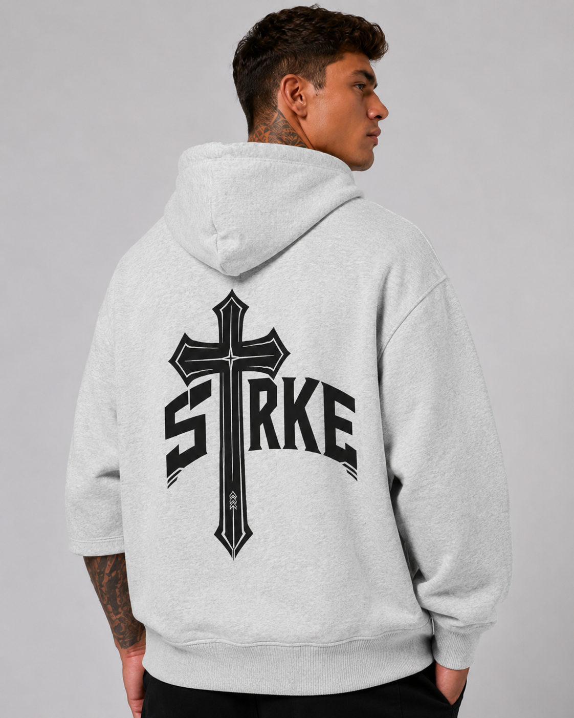 Athletic Cross Hoodie (Light)