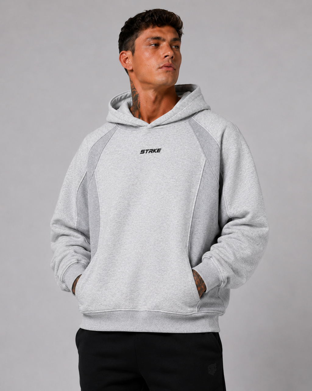 Men’s Athletic Panel Hoodie
