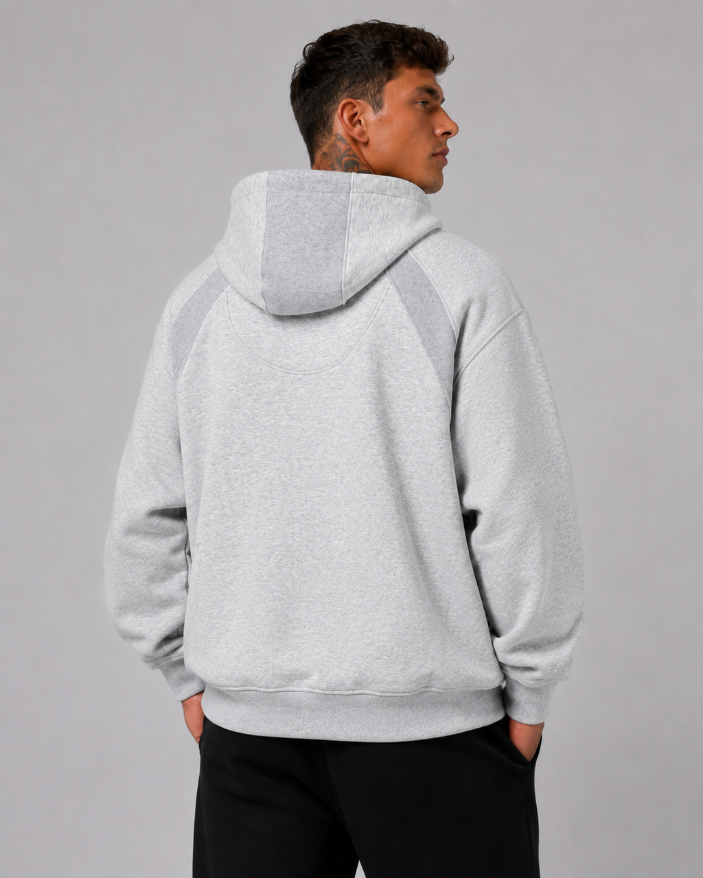 Men’s Athletic Panel Hoodie