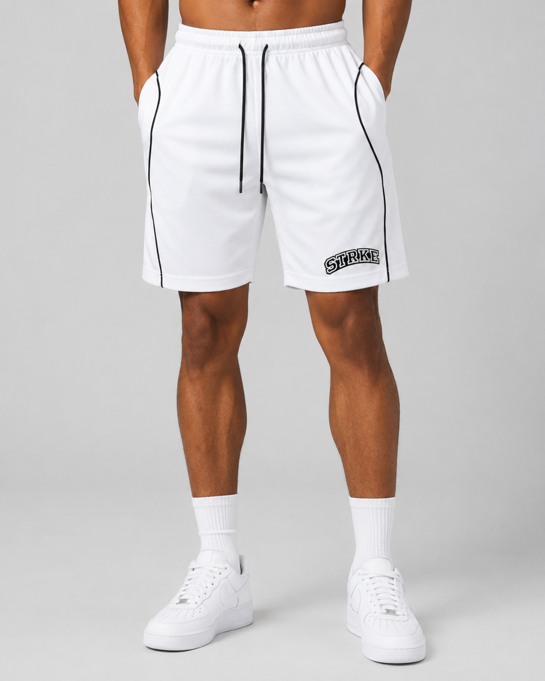STRKE Piped Gym Shorts