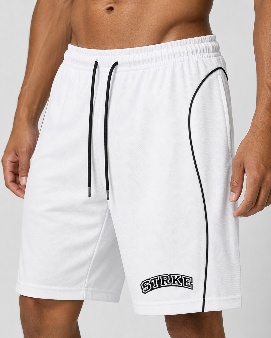 STRKE Piped Gym Shorts