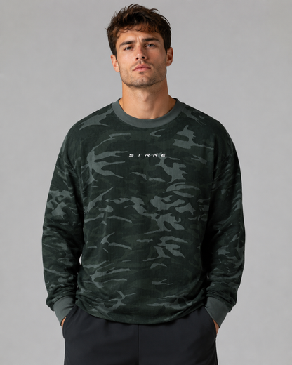 Unisex Waffle Boxy Long Sleeve T-Shirt