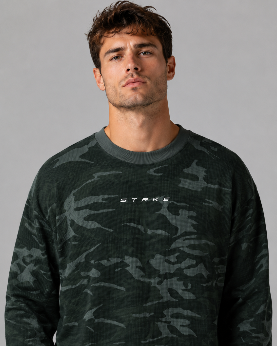 Unisex Waffle Boxy Long Sleeve T-Shirt