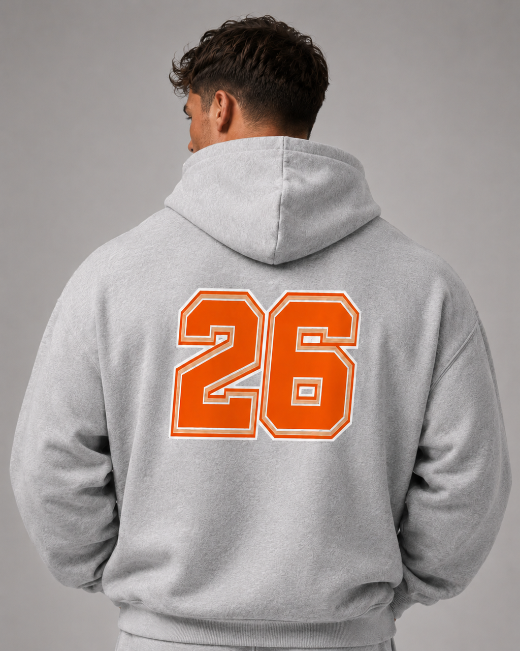 Oversize Fleeced Hoodie Anniversary Hoodie