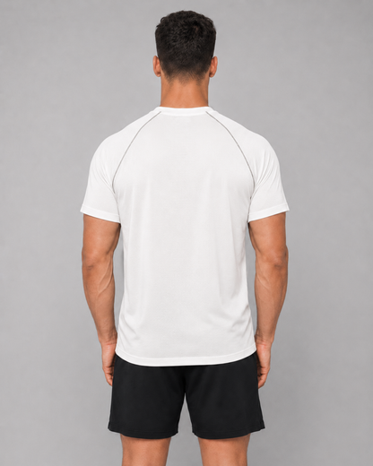 Minimalistic Men’s Light Raglan Performance Tee
