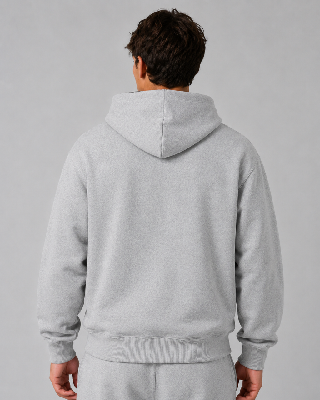 Minimalistic Essential Zip Up Hoodie (Light)