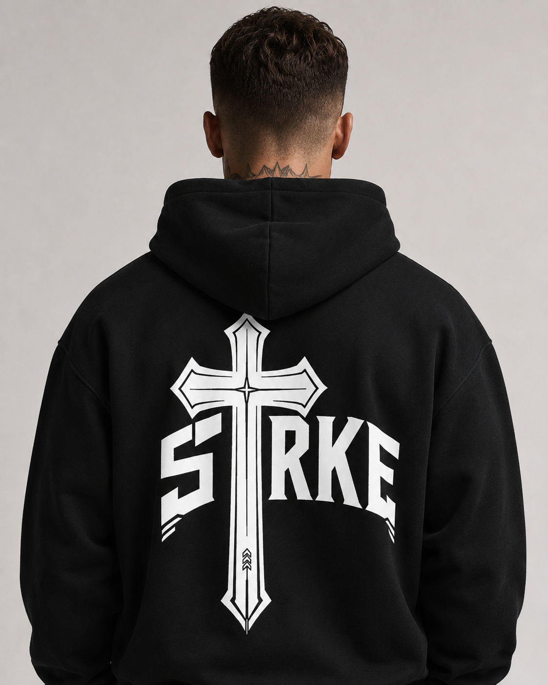 Athletic Cross Hoodie (Dark)