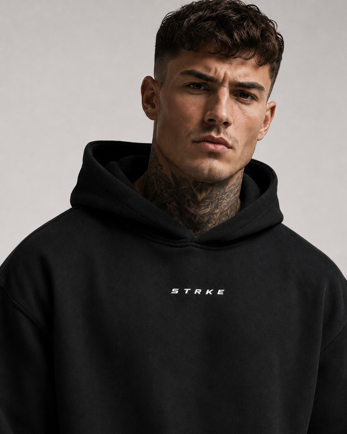 Athletic Cross Hoodie (Dark)
