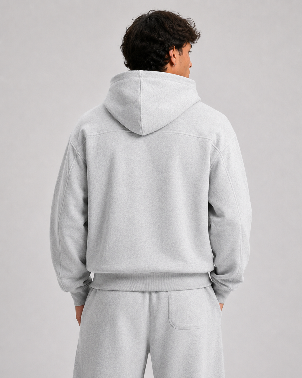 STRKE Stitched Boxy Fit Hoodie (Light)
