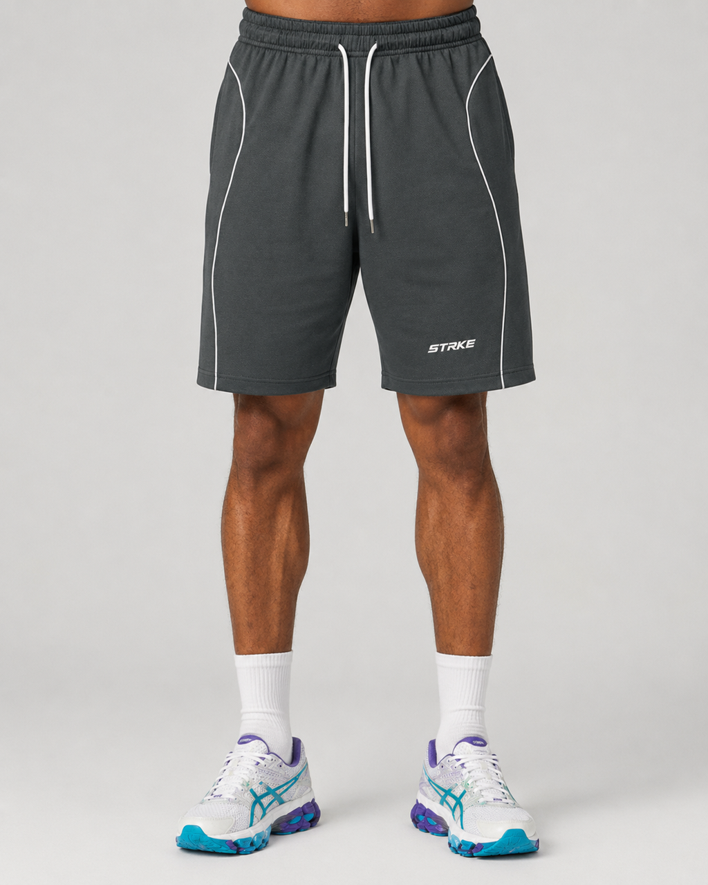 STRKE Piped Gym Shorts