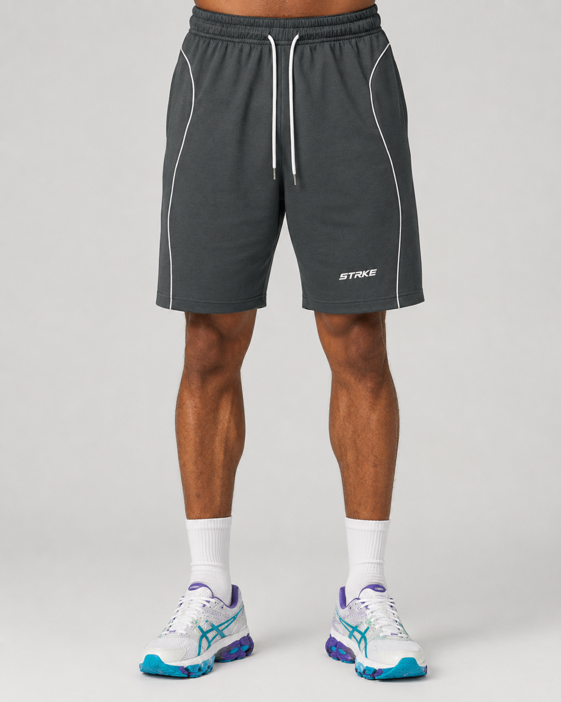 STRKE Piped Gym Shorts