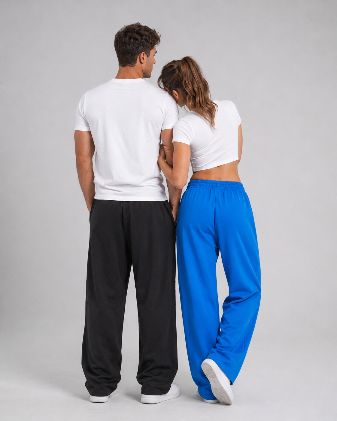 Heavyweight Wide Leg Panel Sweatpants