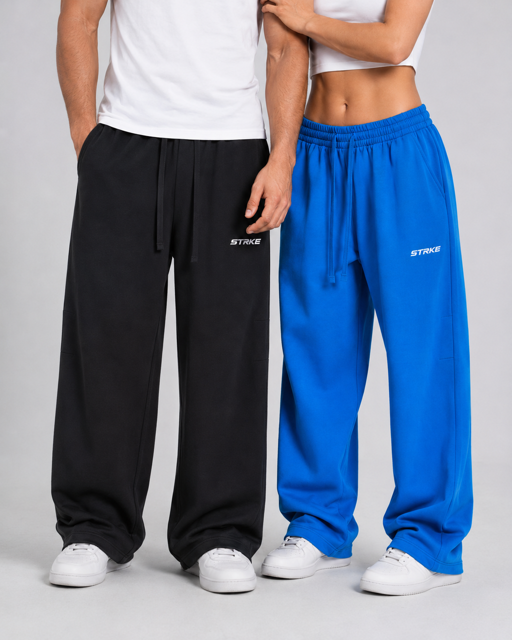 Heavyweight Wide Leg Panel Sweatpants