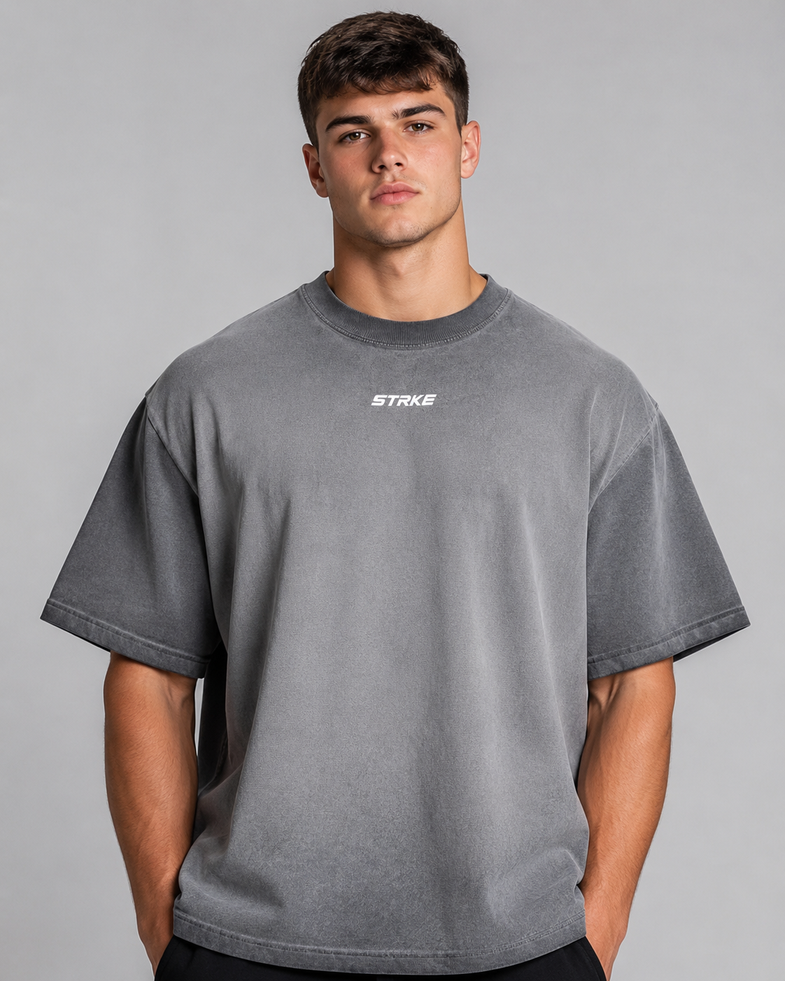 Oversized Sun Fade Cotton Tee