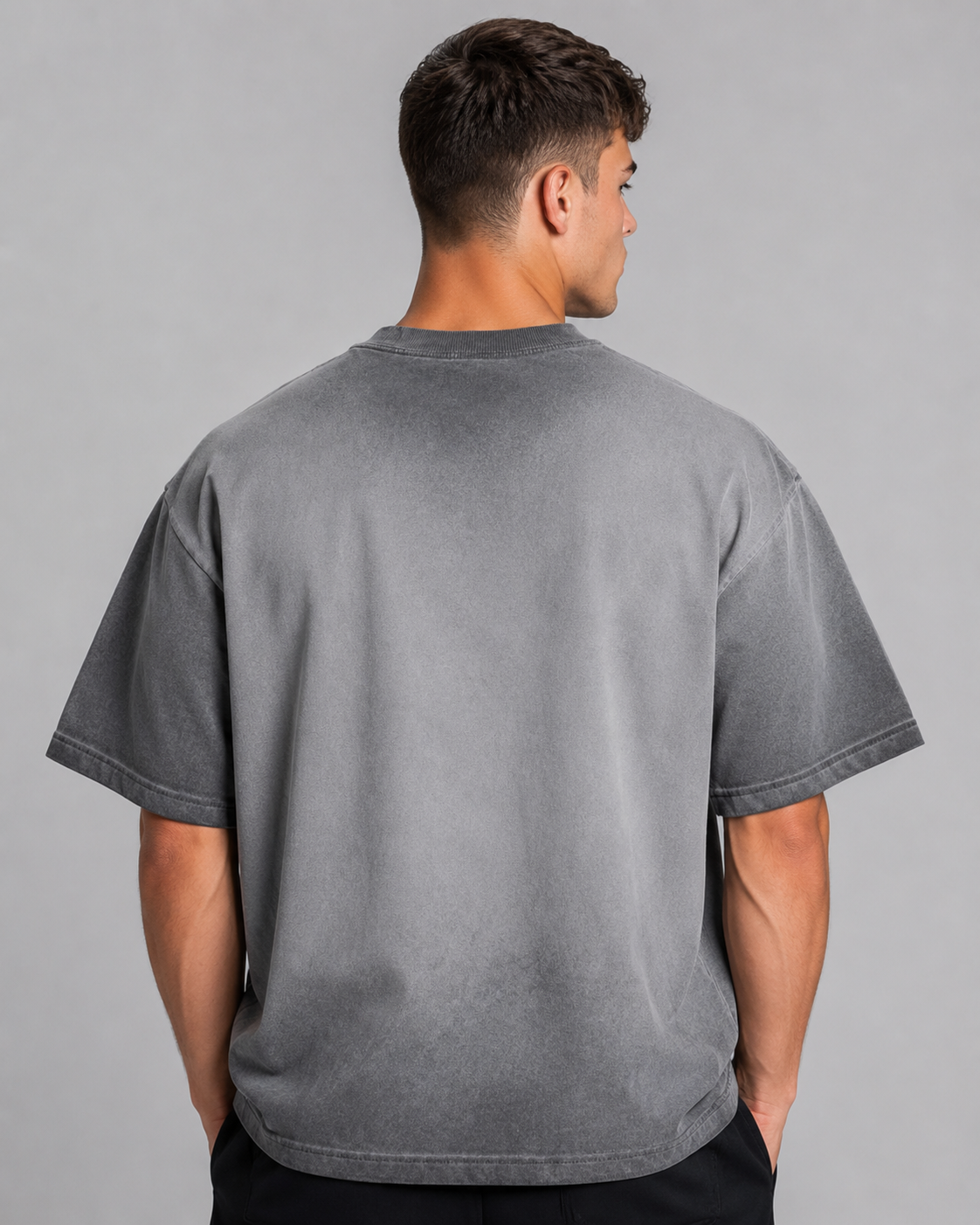 Oversized Sun Fade Cotton Tee