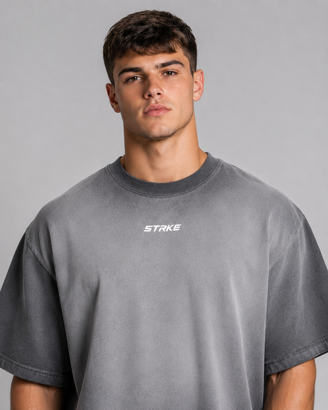 Oversized Sun Fade Cotton Tee