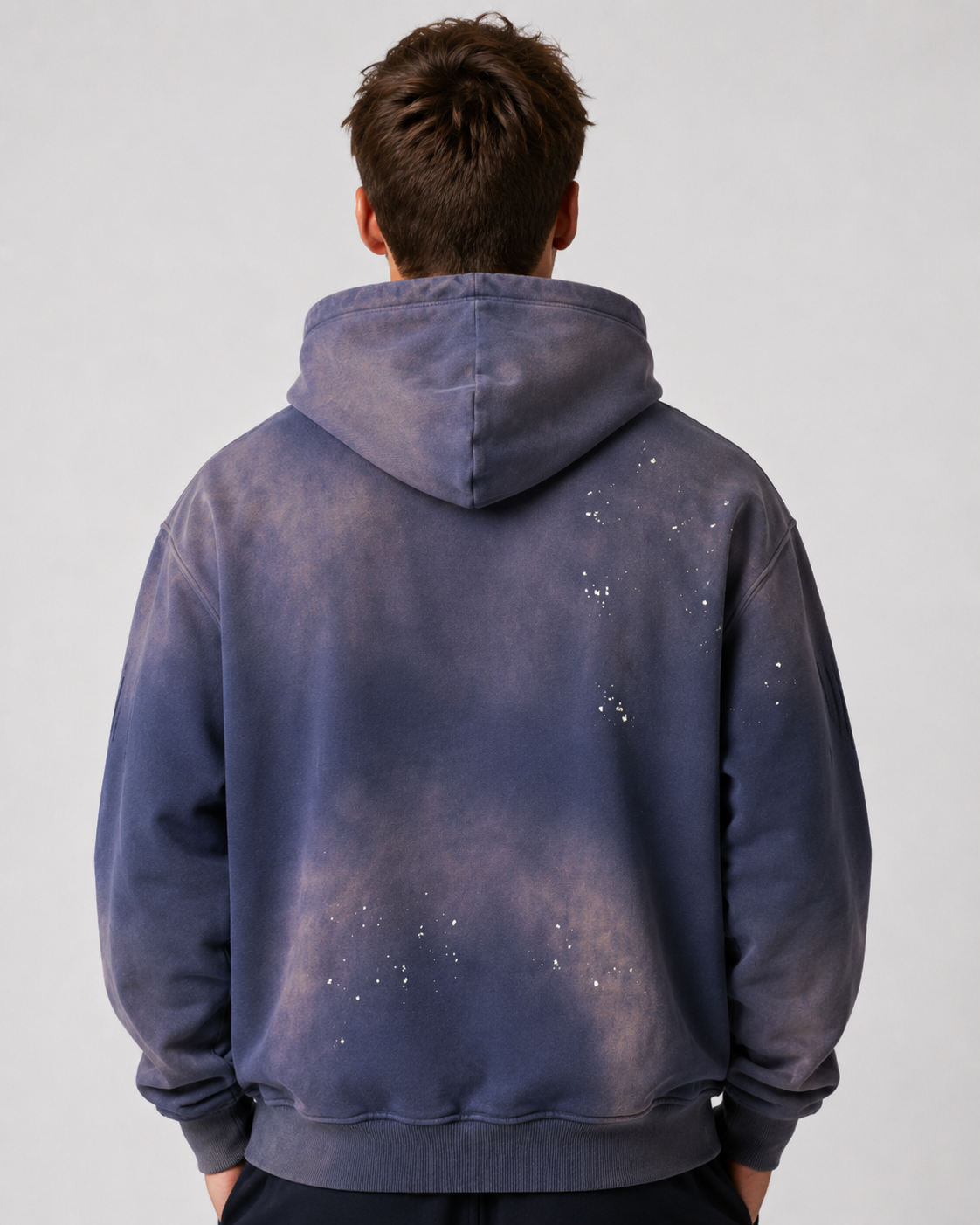 Sun Washed Frayed Hoodie