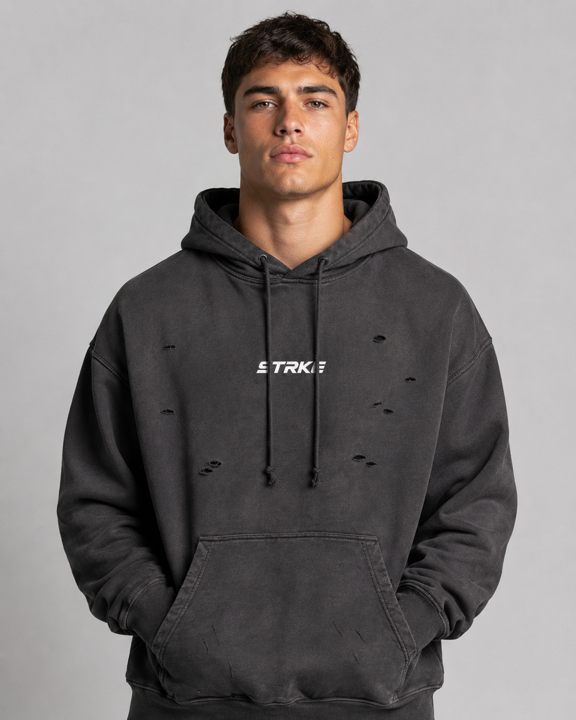 Distressed Vintage Hoodie