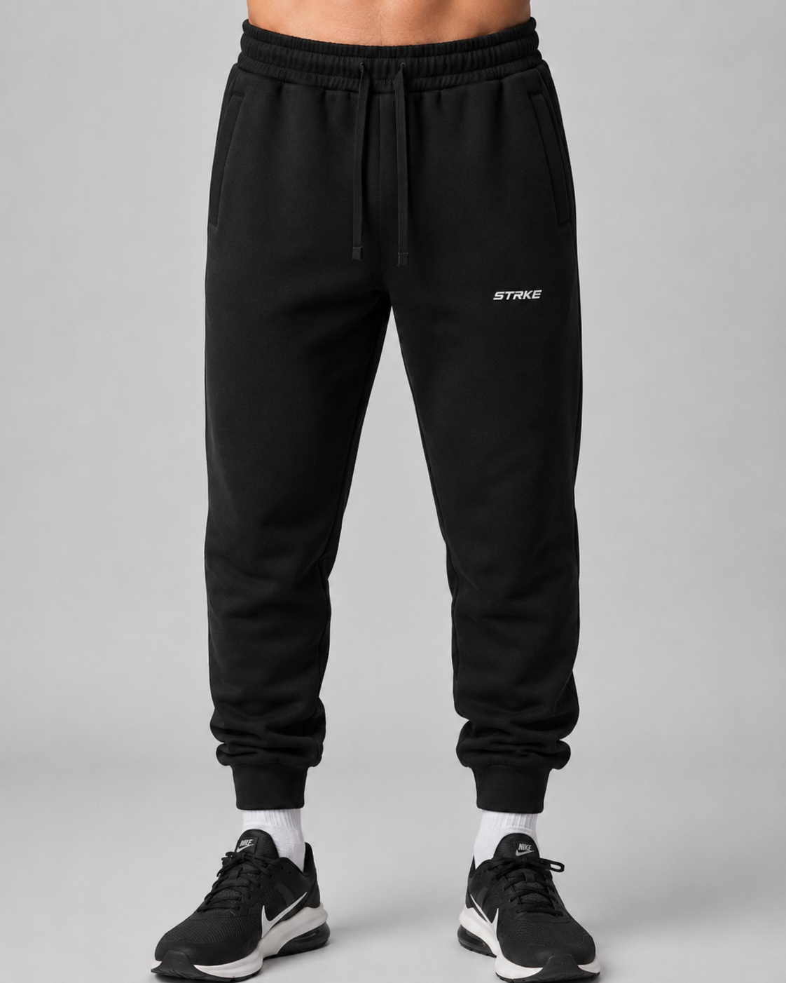 Essential Drawstring Jogged Sweatpants