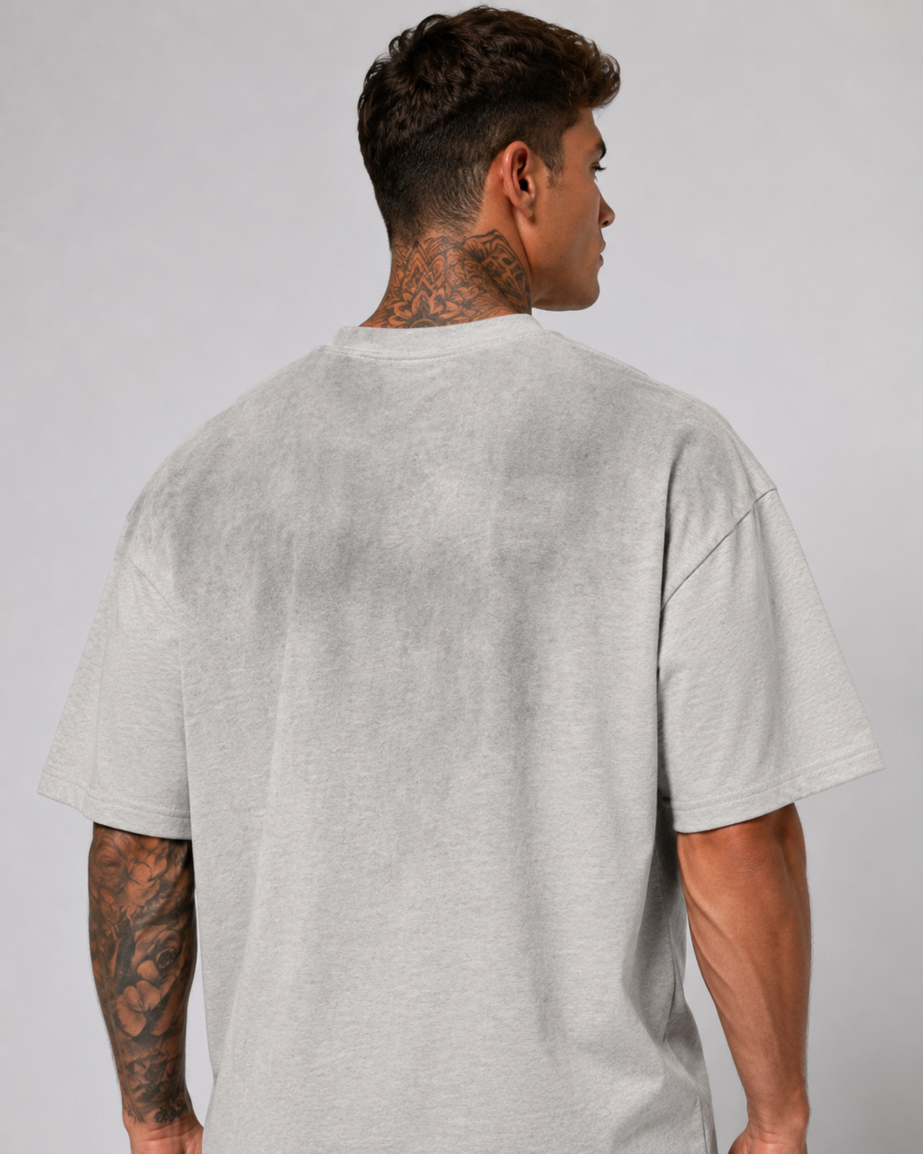 Oversized Frayed Tee
