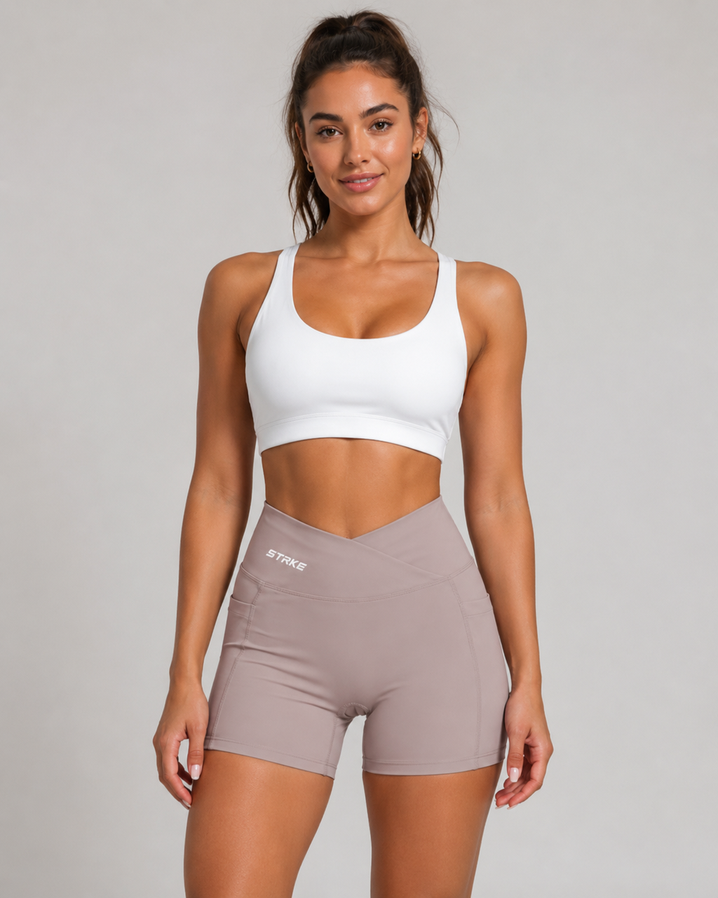 Women’s High Rise Pocket Yoga Shorts