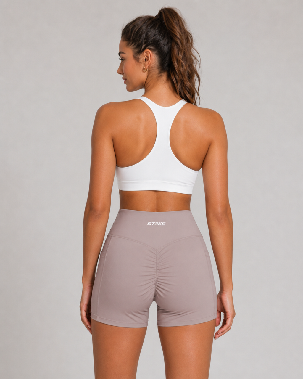 Women’s High Rise Pocket Yoga Shorts