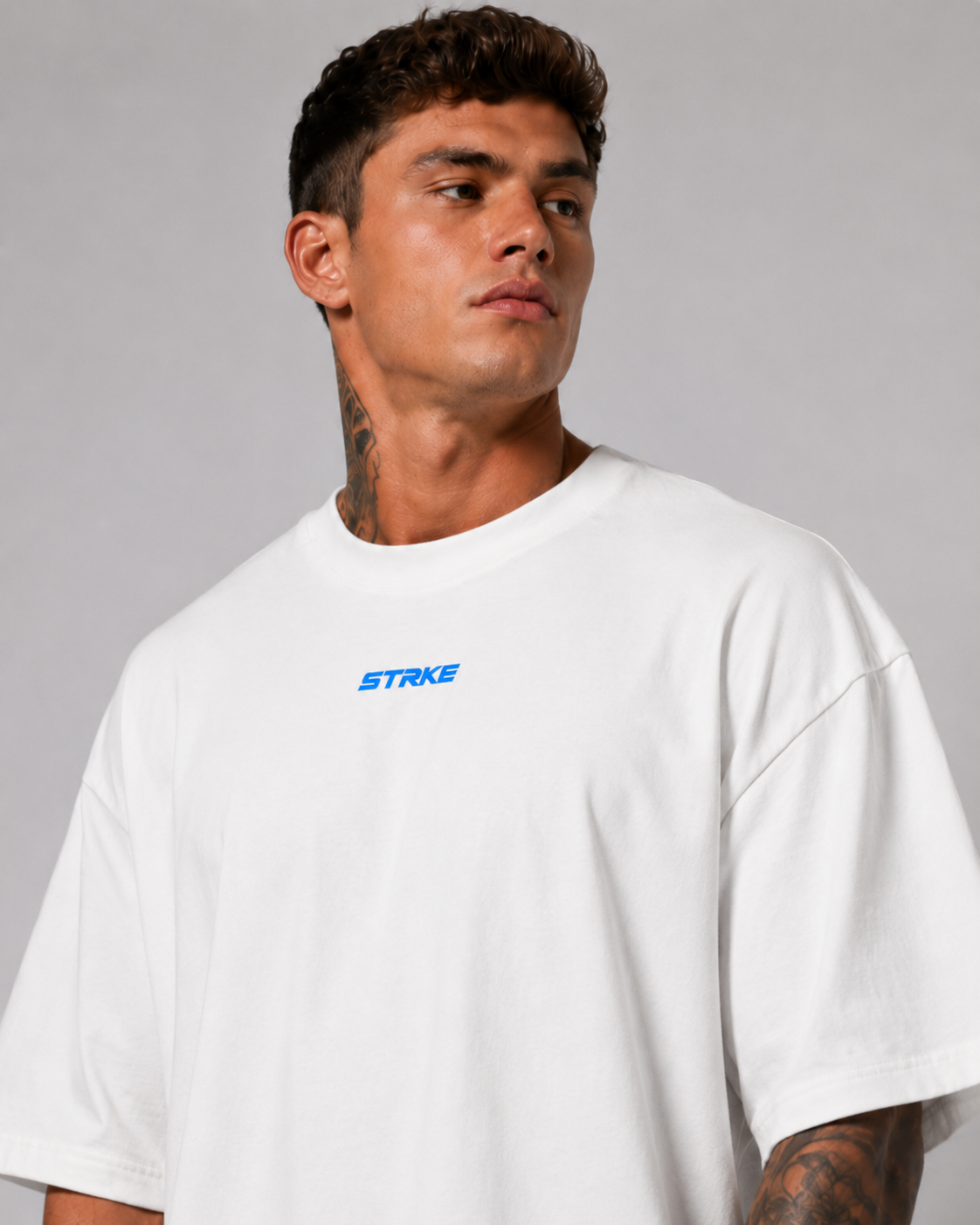 Unisex Oversized Tee (Aqua)