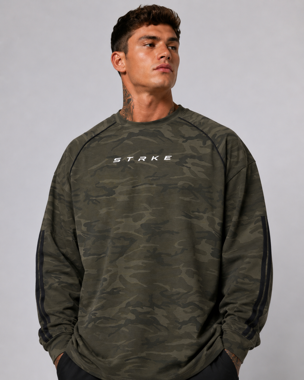 STRKE Camo Cross Long Sleeve