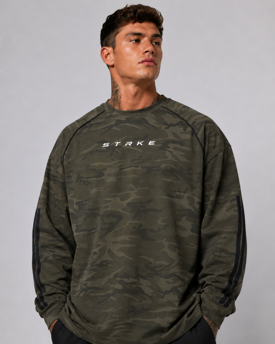 STRKE Camo Cross Long Sleeve
